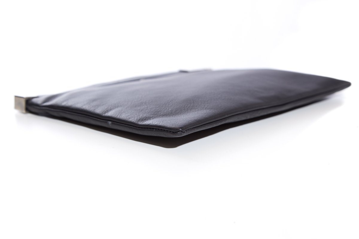 Maison Margiela Ziplock Black Clutch