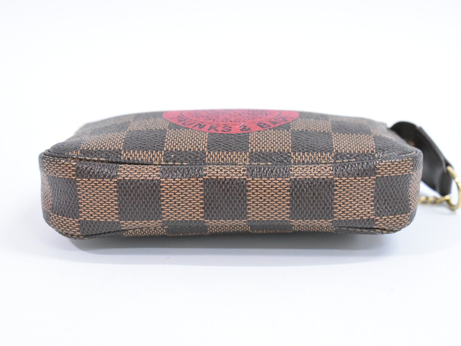 Louis Vuitton Mini Pochette Accessoires  Calfskin Clutch Bag