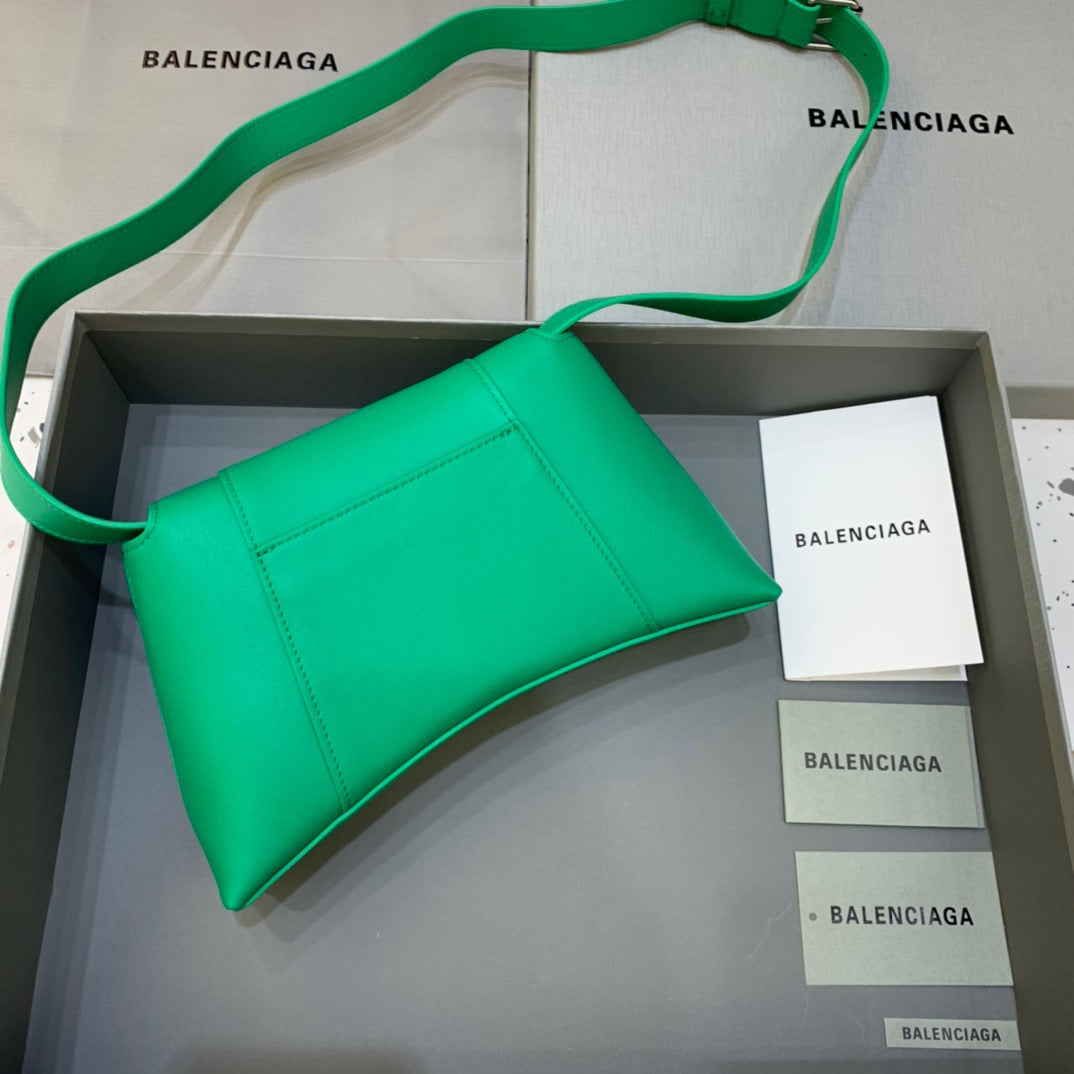 Downtown XS Shoulder Bag In Green, For Women,  Bags 10in/25cm