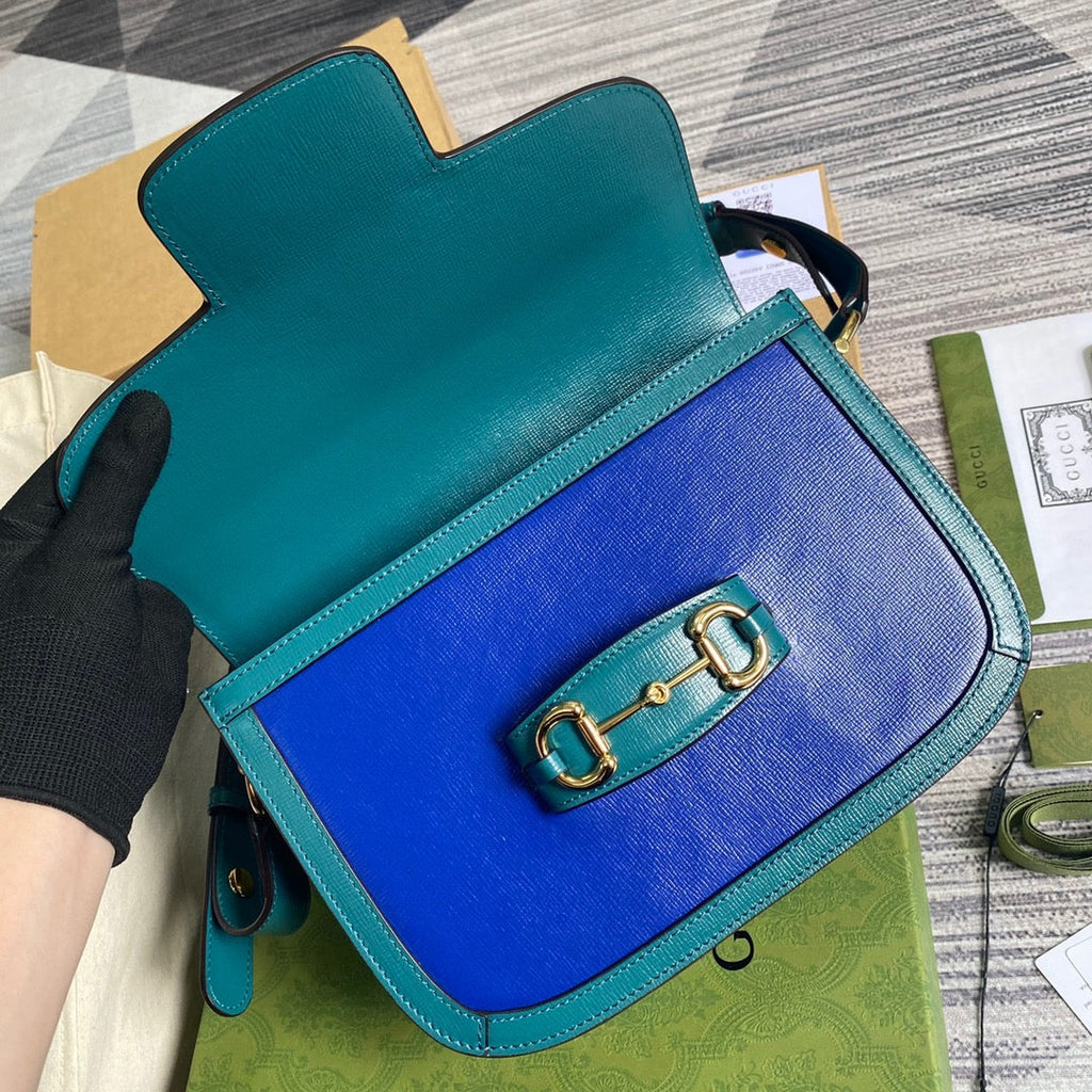 Horsebit 1955 Shoulder Bag Blue For Women, Women’s Bags 9.8in/25cm Glami