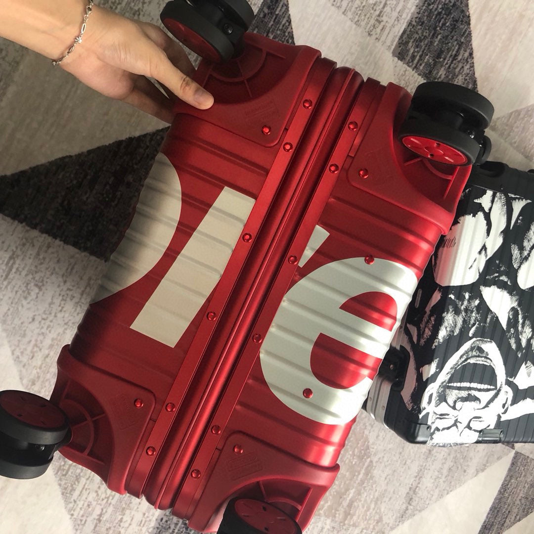 Supreme Rolling Vali In Red For MLB, LuGucciage 20in/51cm Top Quality