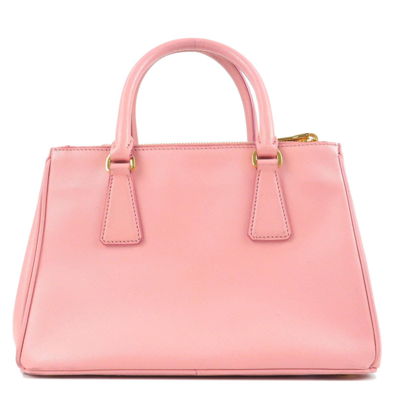 Prada Leather 2Way Hand Bag Shoulder Bag Pink