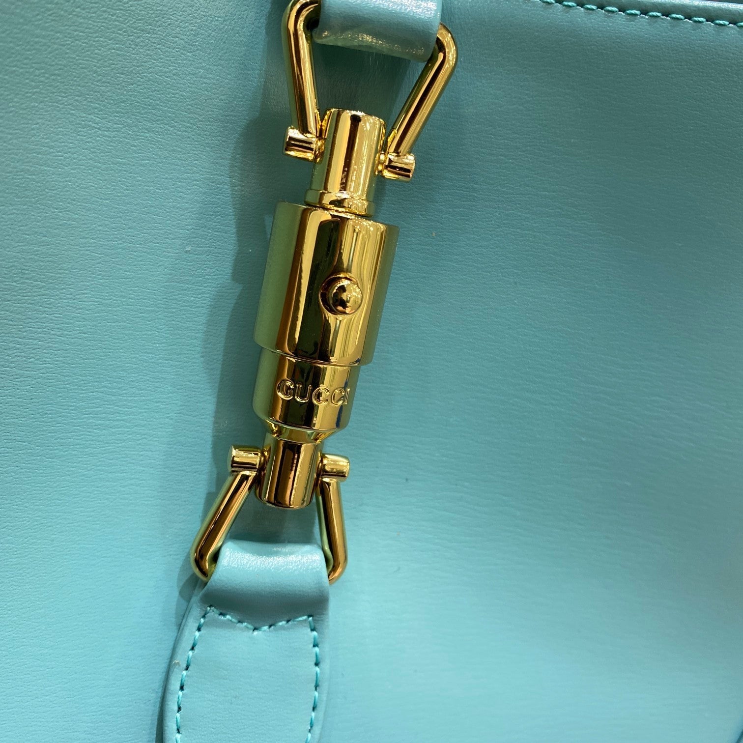 Jackie 1961 Small Shoulder Bag Light Blue For Women 10.8in/27.4cm Ã¢â‚¬Å½636709 10O0G 4933