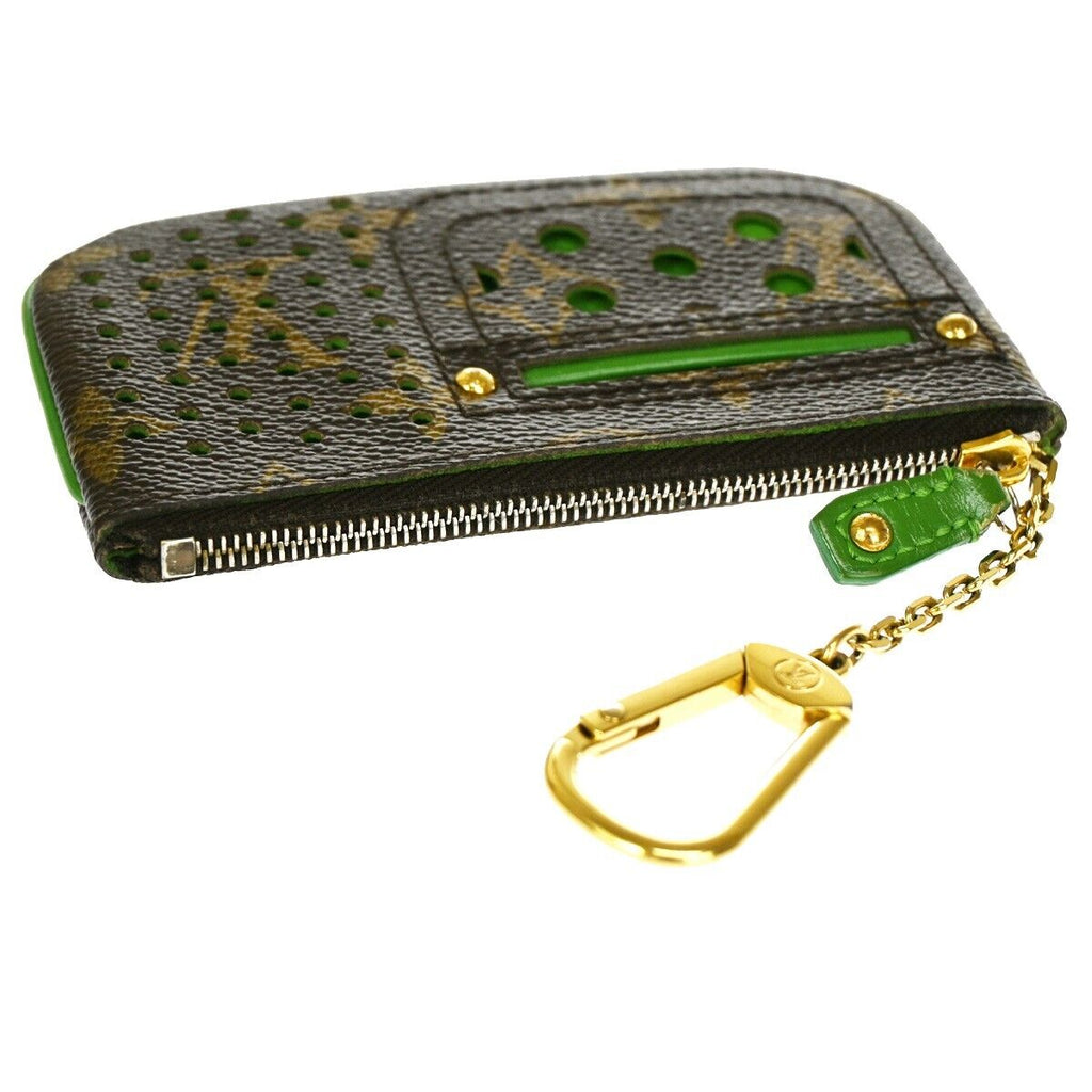 Louis Vuitton Pochette Clés  Canvas Clutch Bag