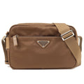 Prada Logo Nylon Leather Shoulder Bag Crossbody Bag Br 1BC167