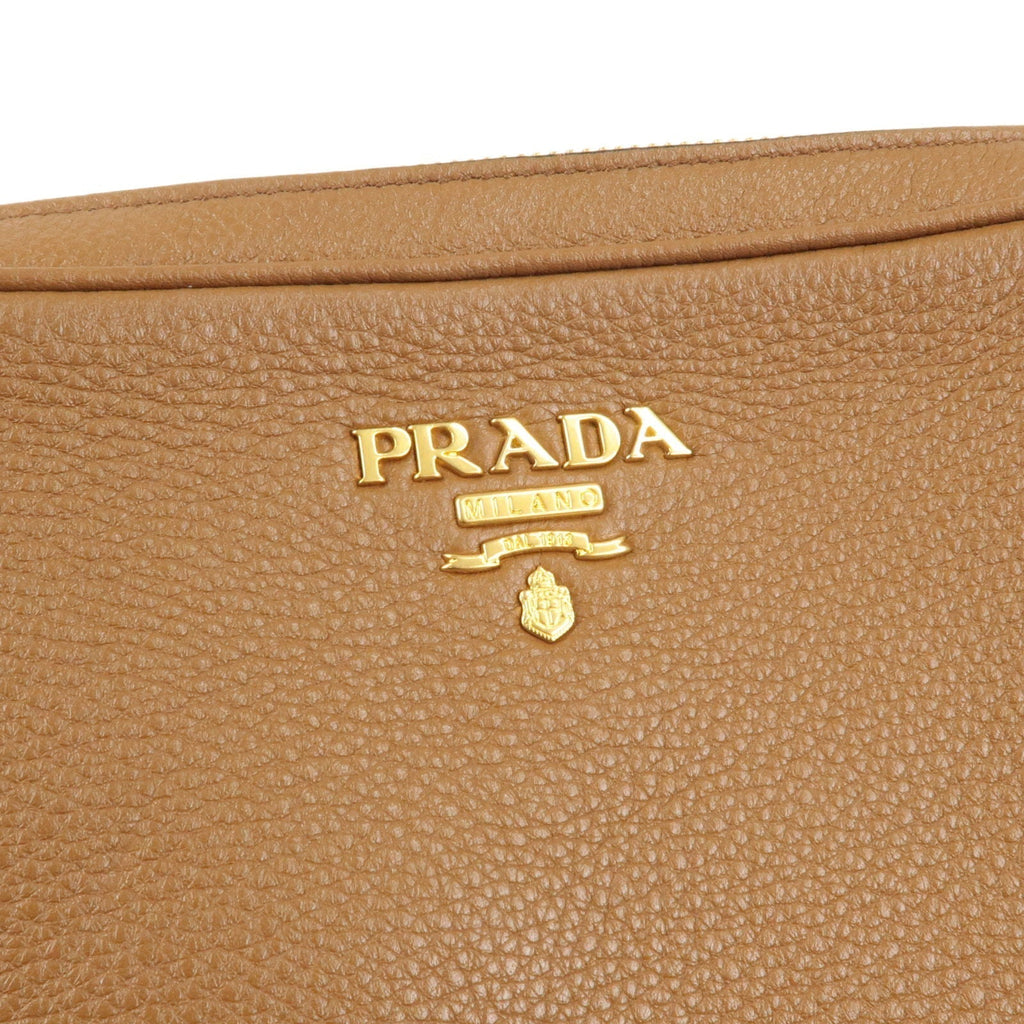Prada Logo Leather Shoulder Bag Crossbody Bag Br 1BH079