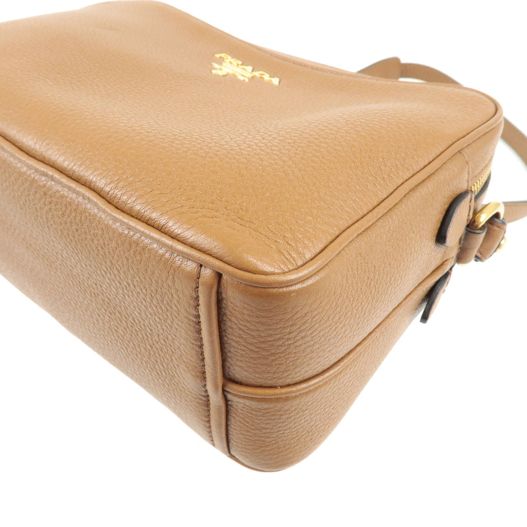 Prada Logo Leather Shoulder Bag Crossbody Bag Br 1BH079
