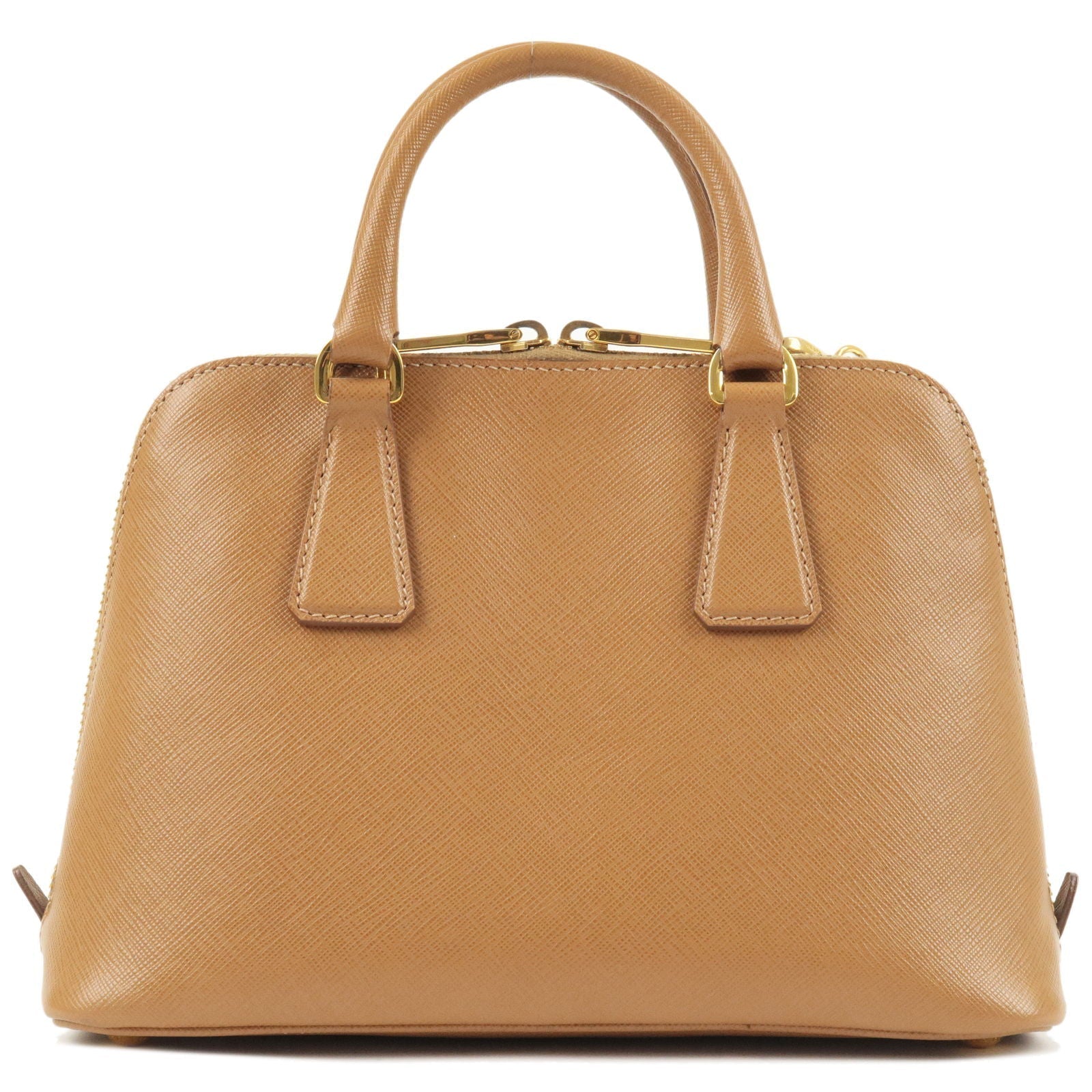 Prada Logo Leather 2Way Hand Bag Shoulder Bag Br BL0838
