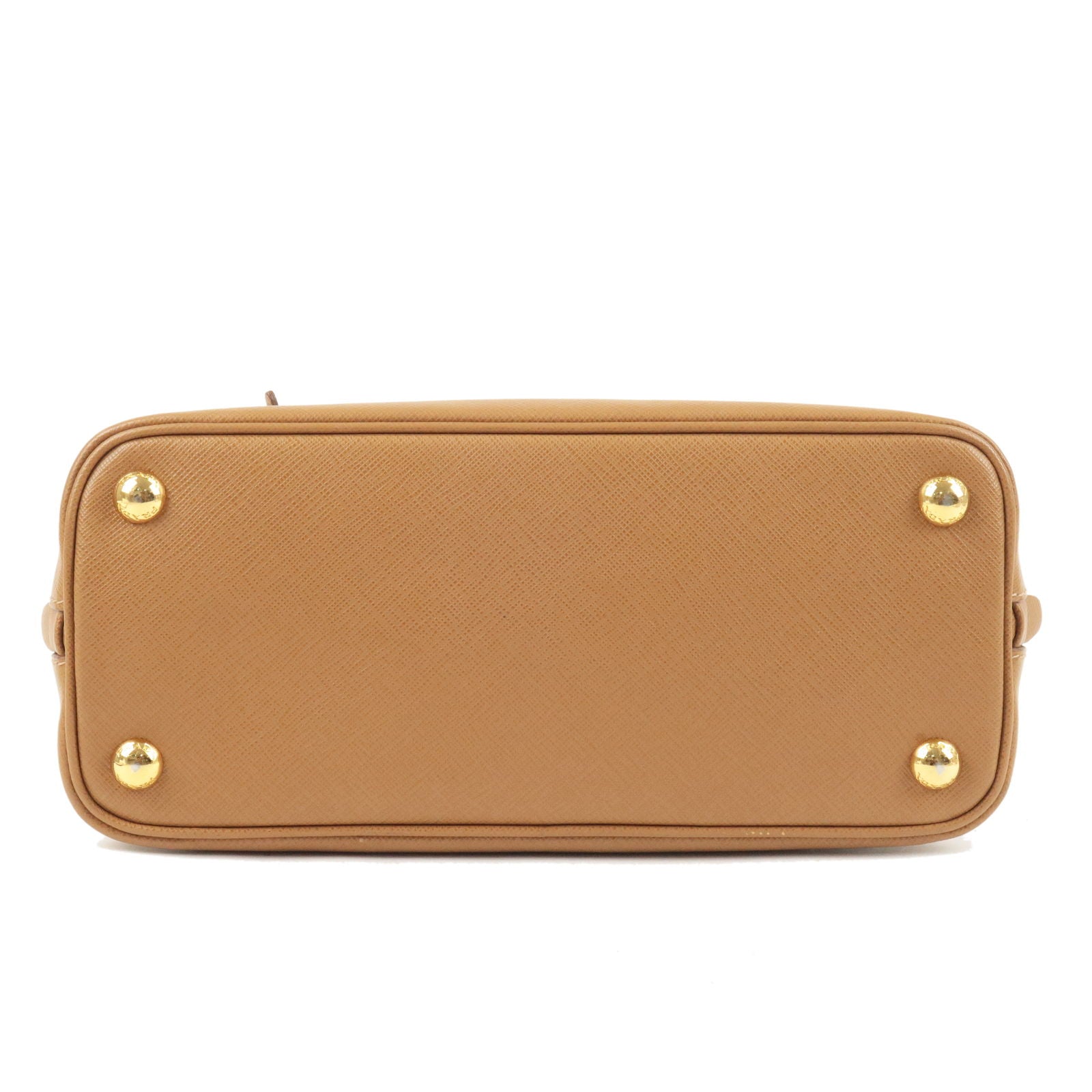 Prada Logo Leather 2Way Hand Bag Shoulder Bag Br BL0838