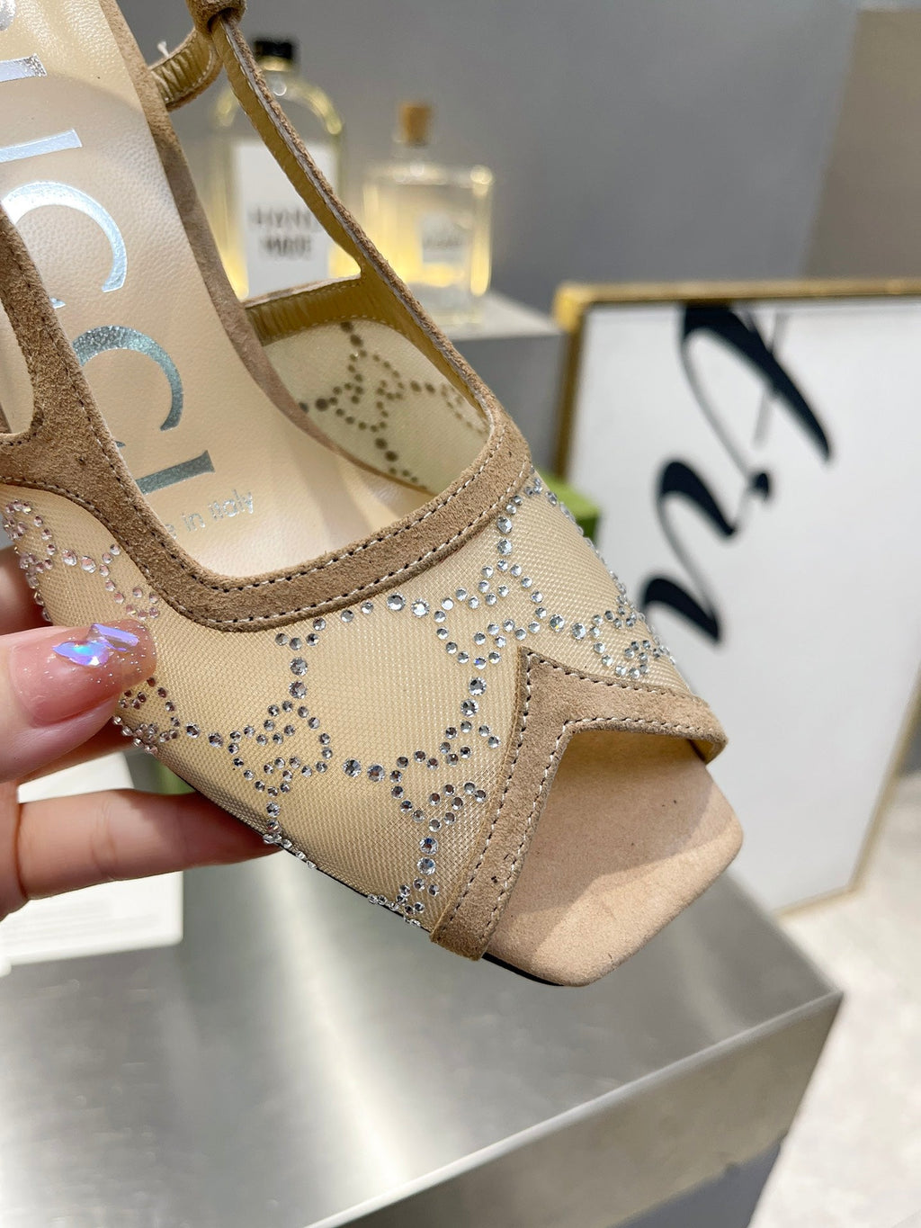 New 1:1 rep Gucci HIGH HEELS 023