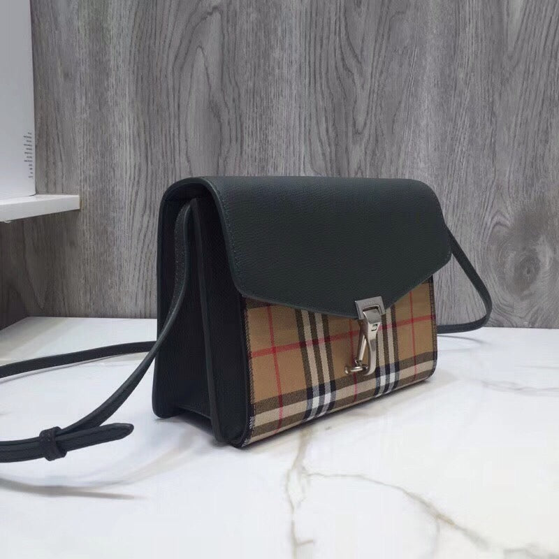 Small Vintage Check And Crossbody Bag Grey For Women, WomenÃ¢â‚¬â„¢s Bags 9in/24cm