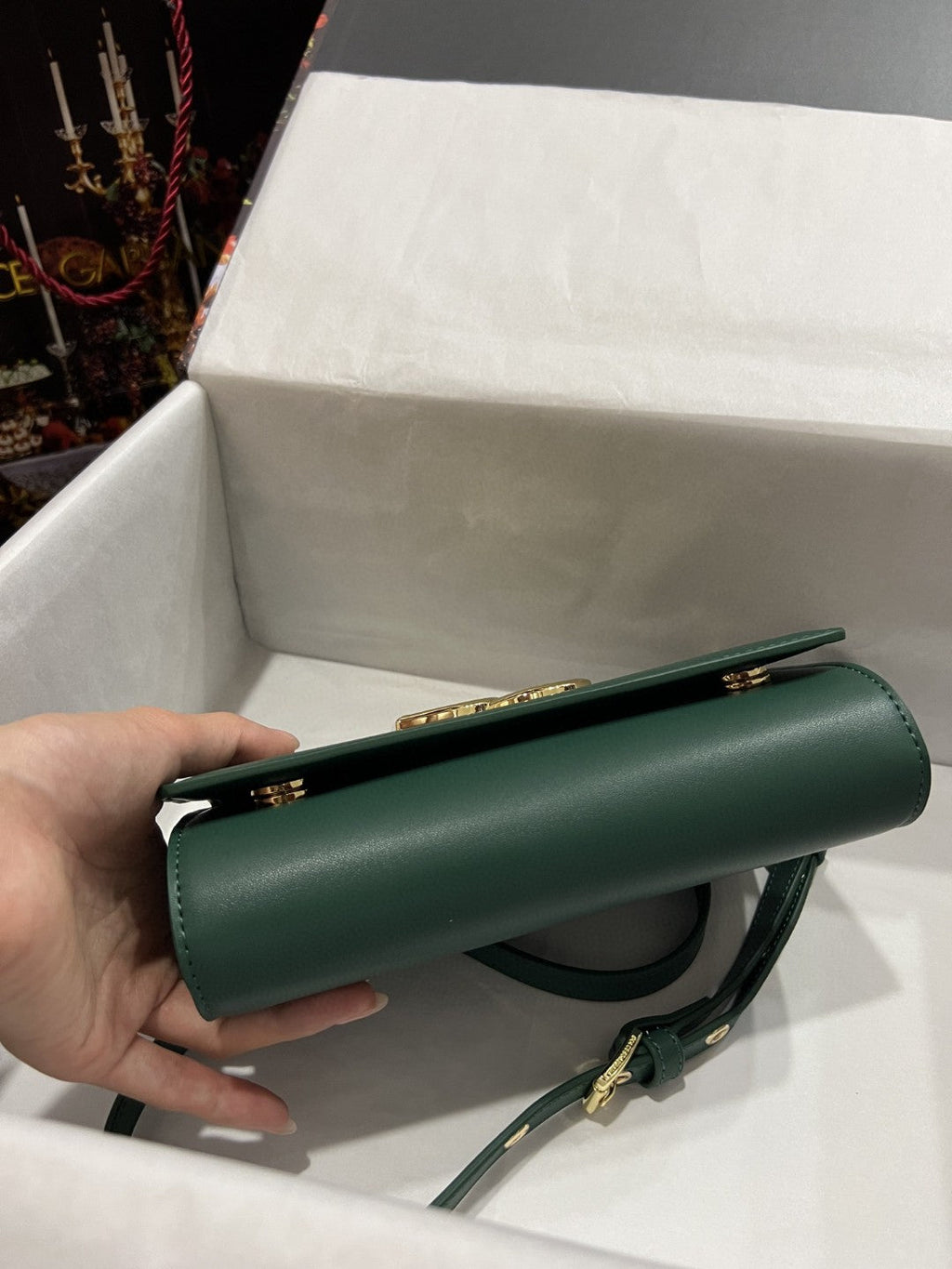 GLAMI 3.5 Clutch Green For Women 8.3in/21cm GLAMIÃ‚Â 