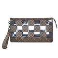 Louis Vuitton Pochette  Canvas Clutch Bag