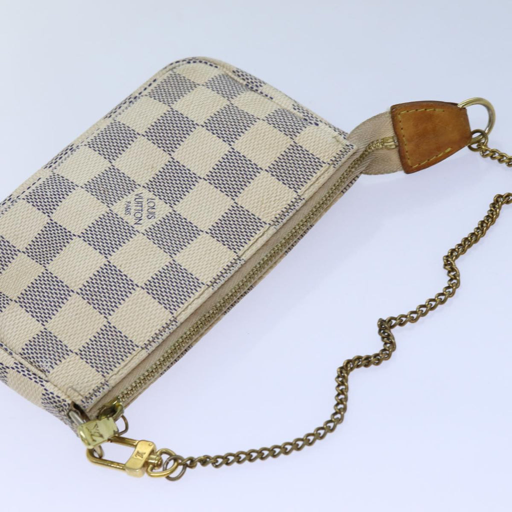 Louis Vuitton Pochette Accessoires  Canvas Clutch Bag