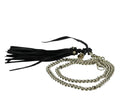 Gucci Women's Chain Tassel Gold / Black Leather Belt (85 / 34)