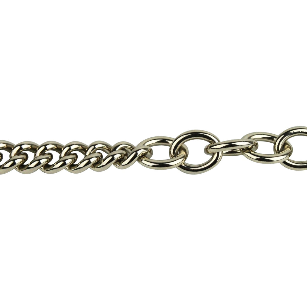 Gucci Women's Chain Tassel Gold / Black Leather Belt (85 / 34)
