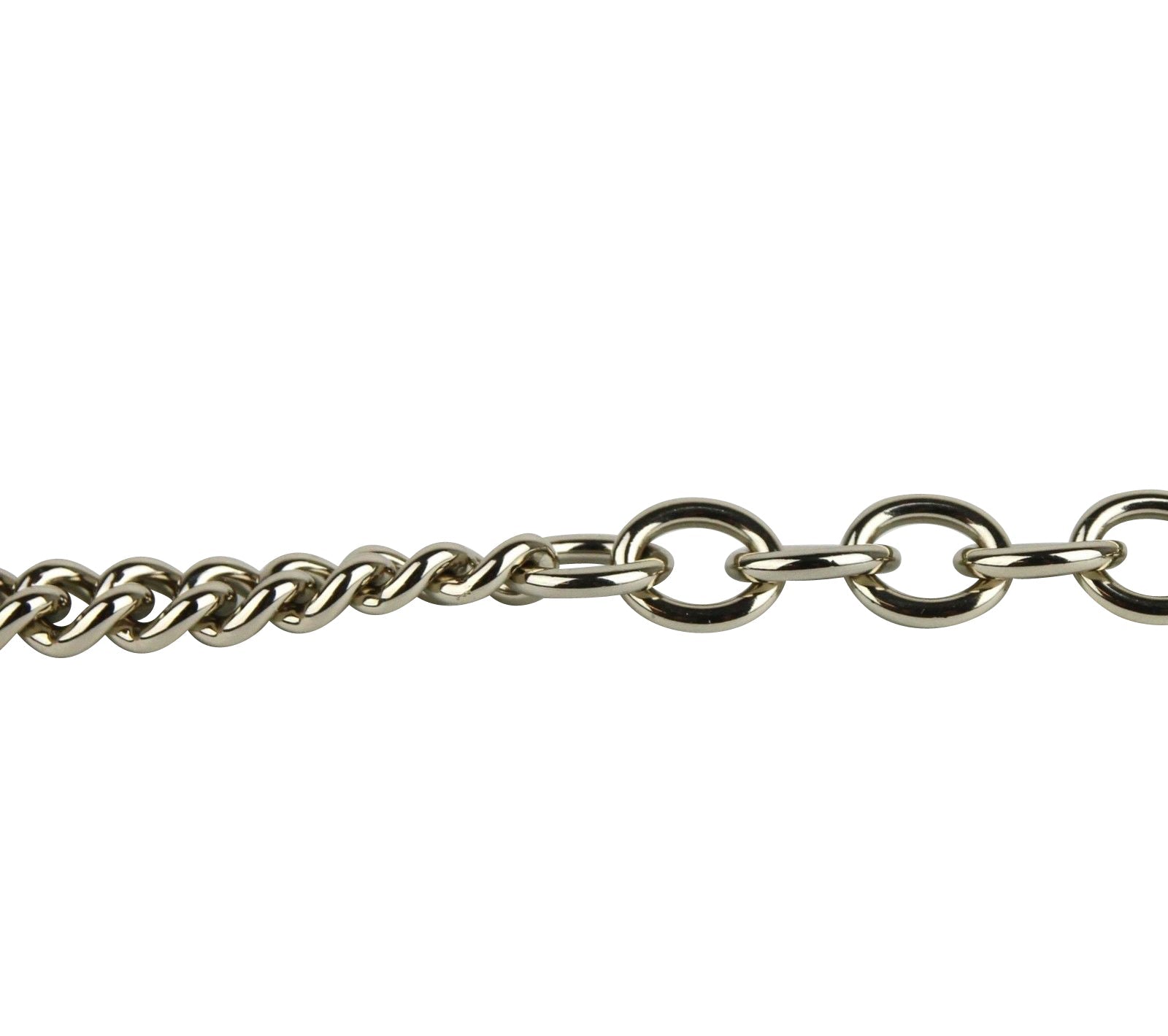Gucci Women's Chain Tassel Gold / Beige Leather Belt (80 / 32)