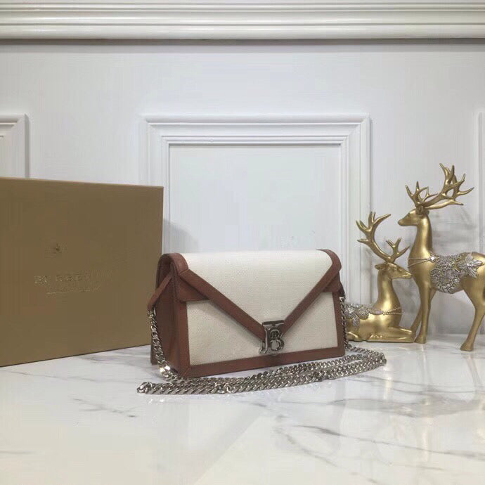 Burberry Small TB Envelope Clutch For Women, Women’s Bags 10in/26cm