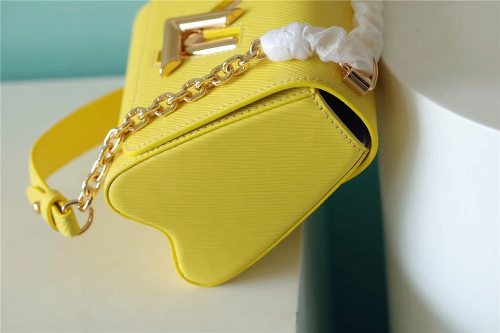 Louis Vuitton Twist PM Epi Yellow For Women,  Shoulder And Crossbody Bags 7.5in/19cm Louis Vuitton