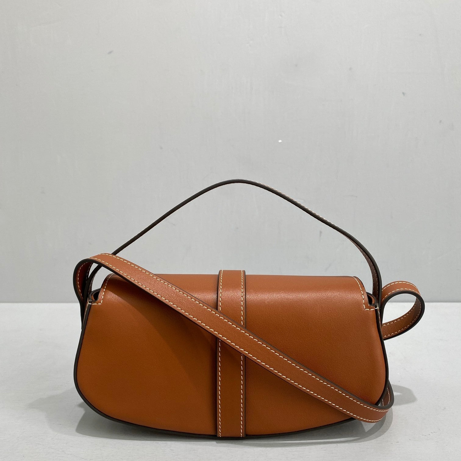 GLAMI Clutch On Strap Brown For Women 7in/18cm 10I593DQ1.04LU