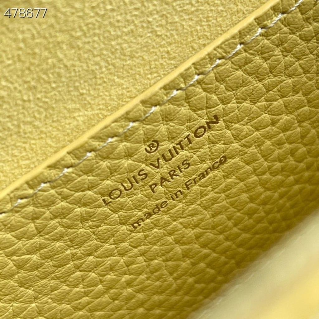 Louis Vuitton Twist PM Ginger Yellow For Women, WomenÃƒÂ¢Ã¢â€šÂ¬Ã¢â€žÂ¢s Handbags, Shoulder And Crossbody Bags 7.1in/18cm Louis Vuitton M58571