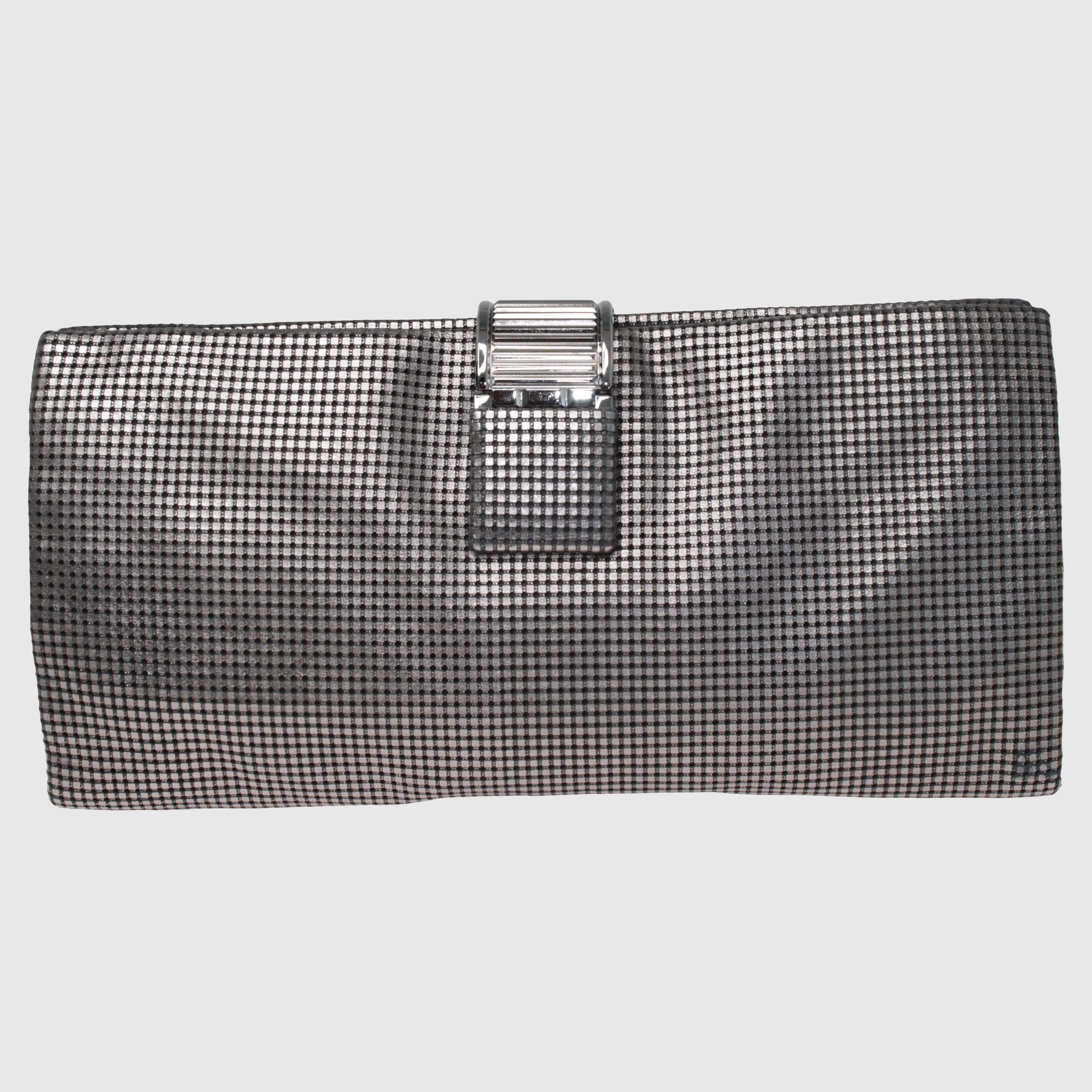 Metallic SiLouis Vuittoner Laser Etched Clutch