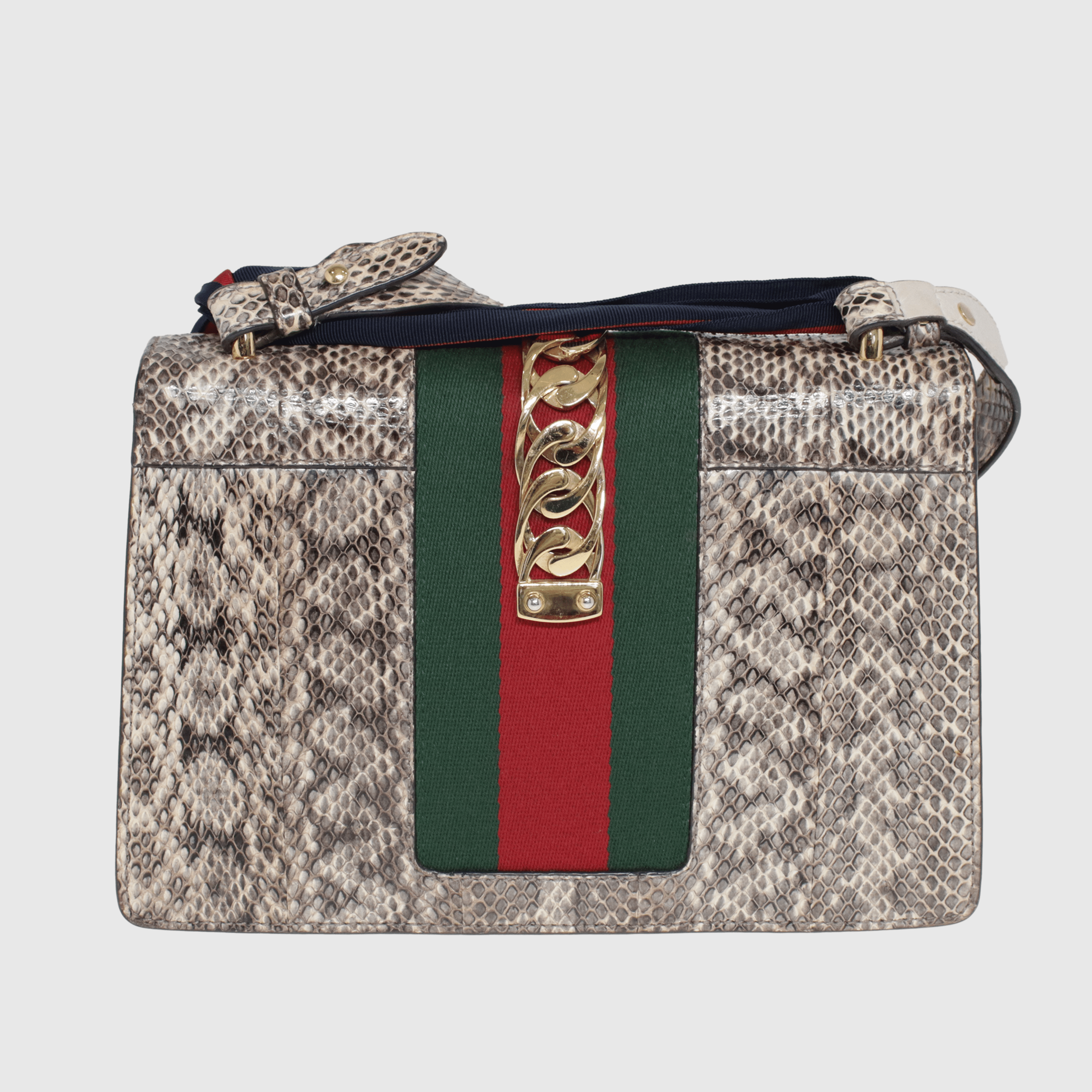 Multicolor Snakeskin Small SyLouis Vuittonie Shoulder Bag
