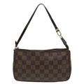 Louis Vuitton Pochette Accessoire  Canvas Clutch Bag