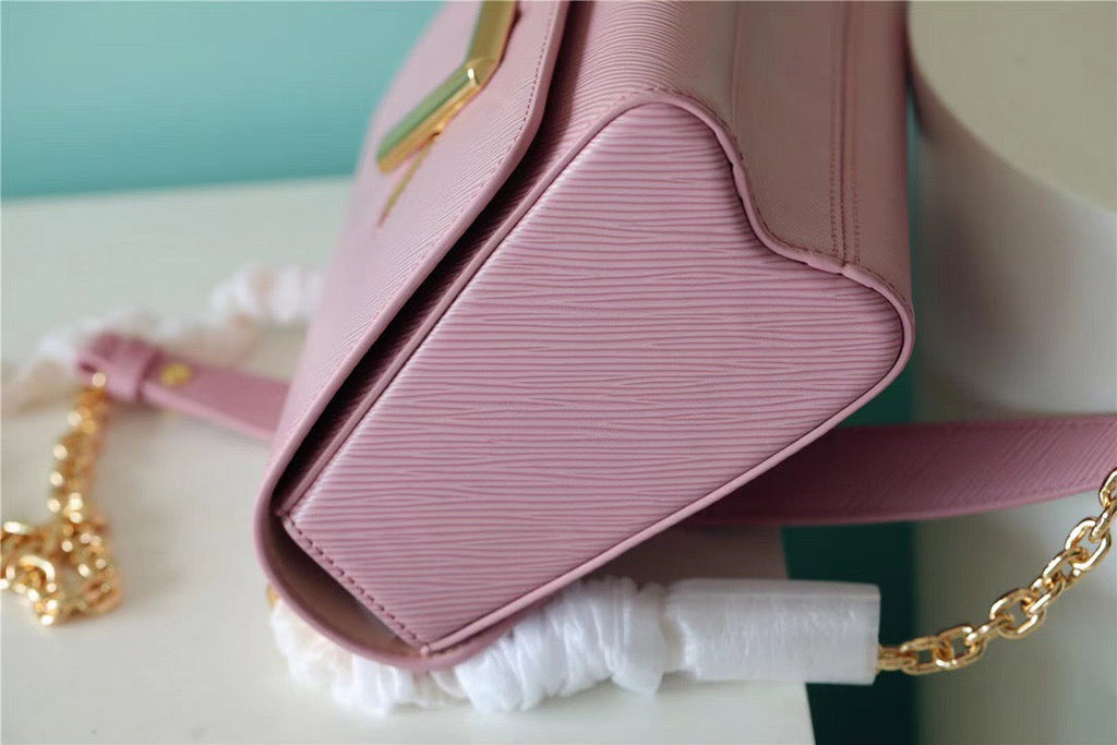 Louis Vuitton Twist MM Epi Guimauve Purple For Women,  Shoulder And Crossbody Bags 9.1in/23cm Louis Vuitton