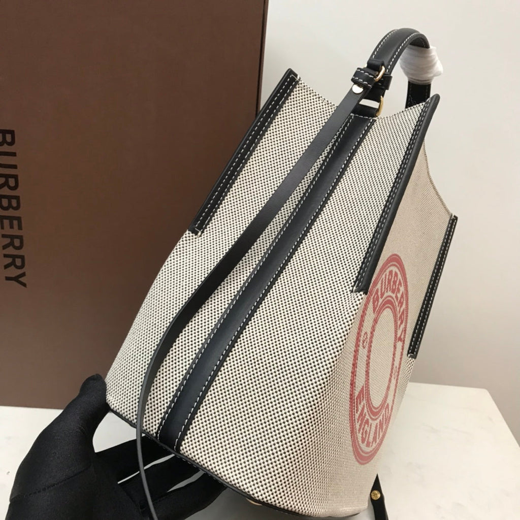 Top Quality PeGucciy Small Canvas Bag Gray For WomLB, Bags 9.8in/25cm