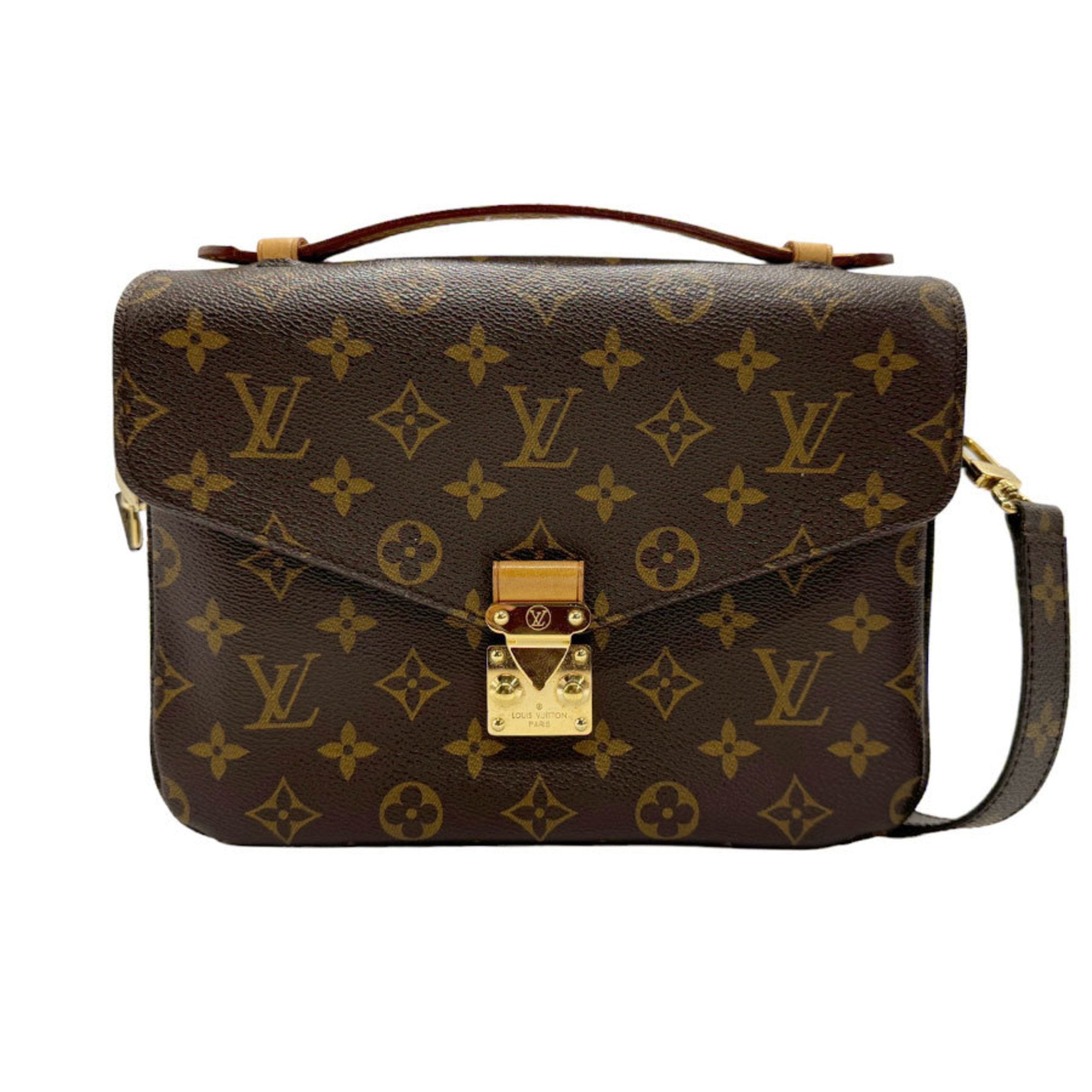 Louis Vuitton Metis  Canvas Clutch Bag