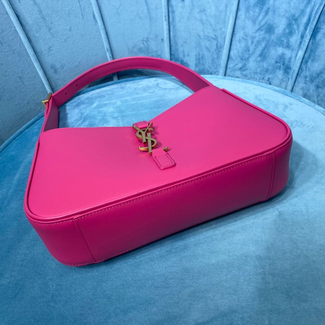 Top Quality Le 5 Ã 7 Hobo Bag In Smooth Pink For Women 9in/23cm YSL 6572282R20W5623