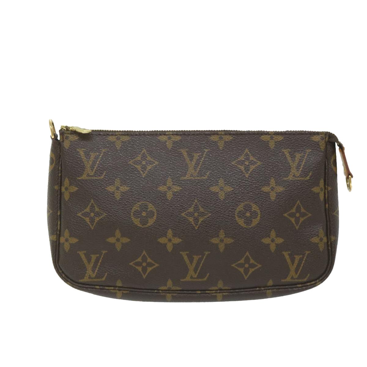 Louis Vuitton Pochette Accessoire  Canvas Clutch Bag