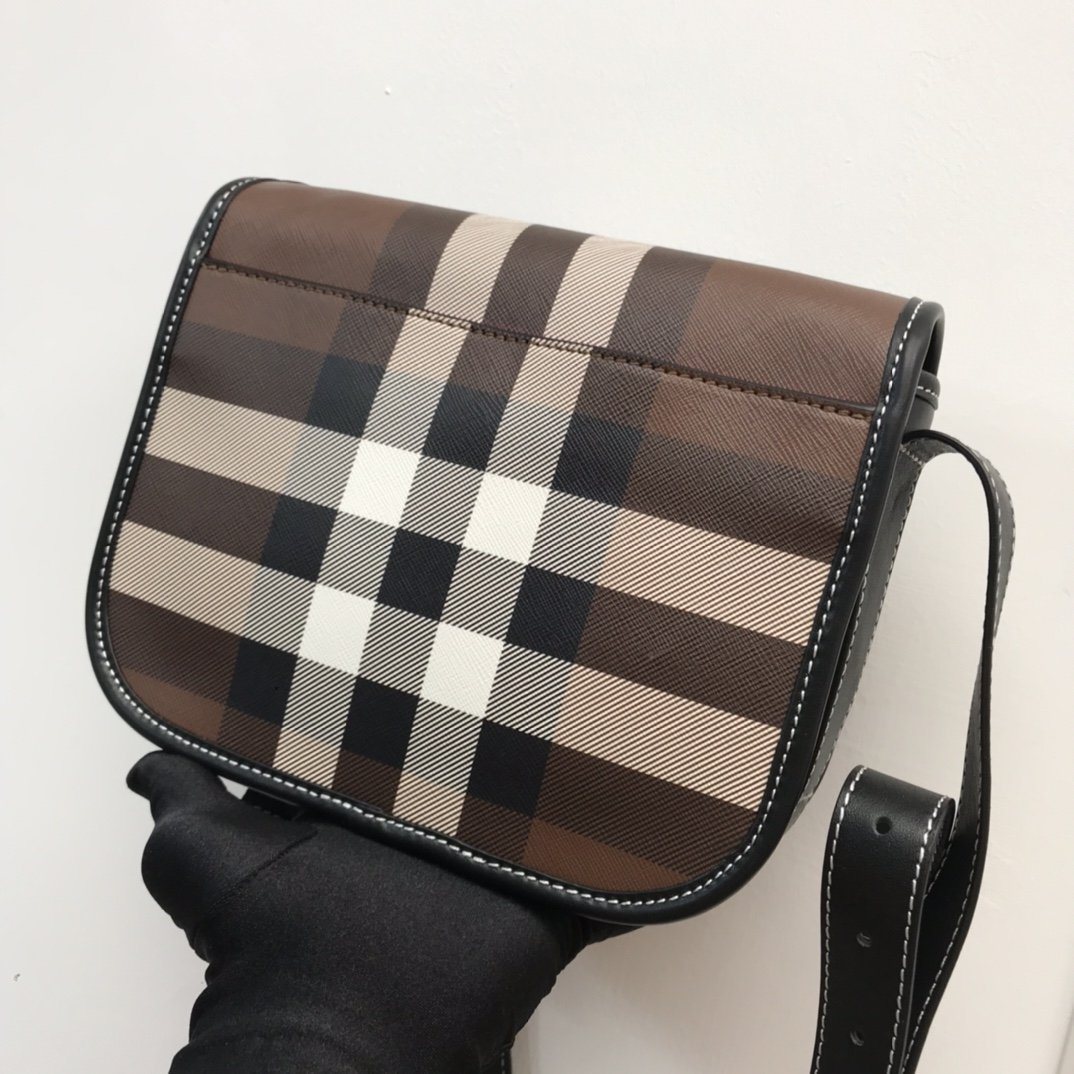 Burberry Check And Crossbody Bag For Men, Bags 7.7in/19.5cm 80528041