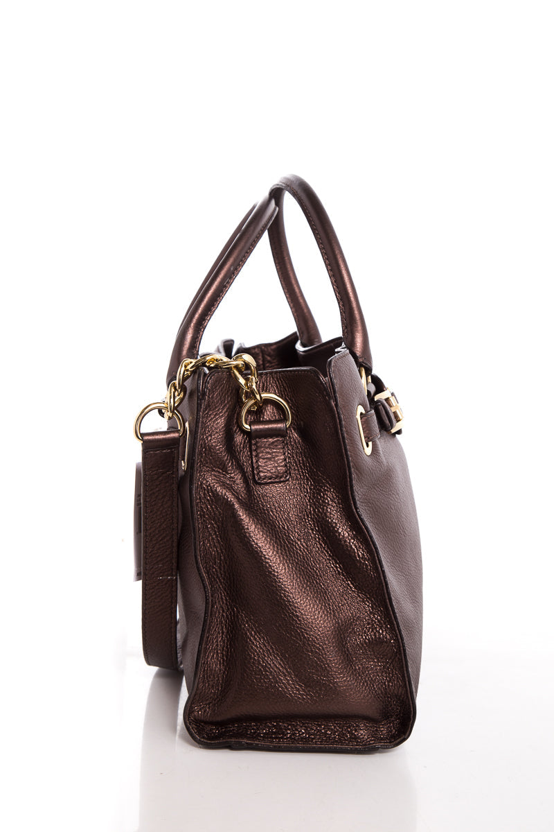 Michael Kors Bronze Shoulder Bag