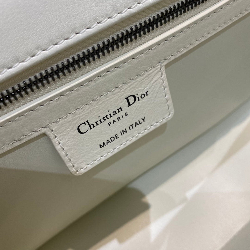 Dior Large Caro Bag, White, For Women Women’s Handbags, Crossbody Bags, 29cm CD