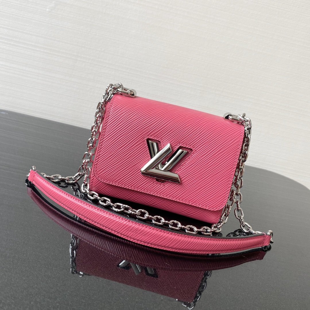 Louis Vuitton Twist Mini Epi Pink For Women, WoHandbag, Shoulder And Crossbody Bags 6.1in/15.5cm Louis Vuitton M56120