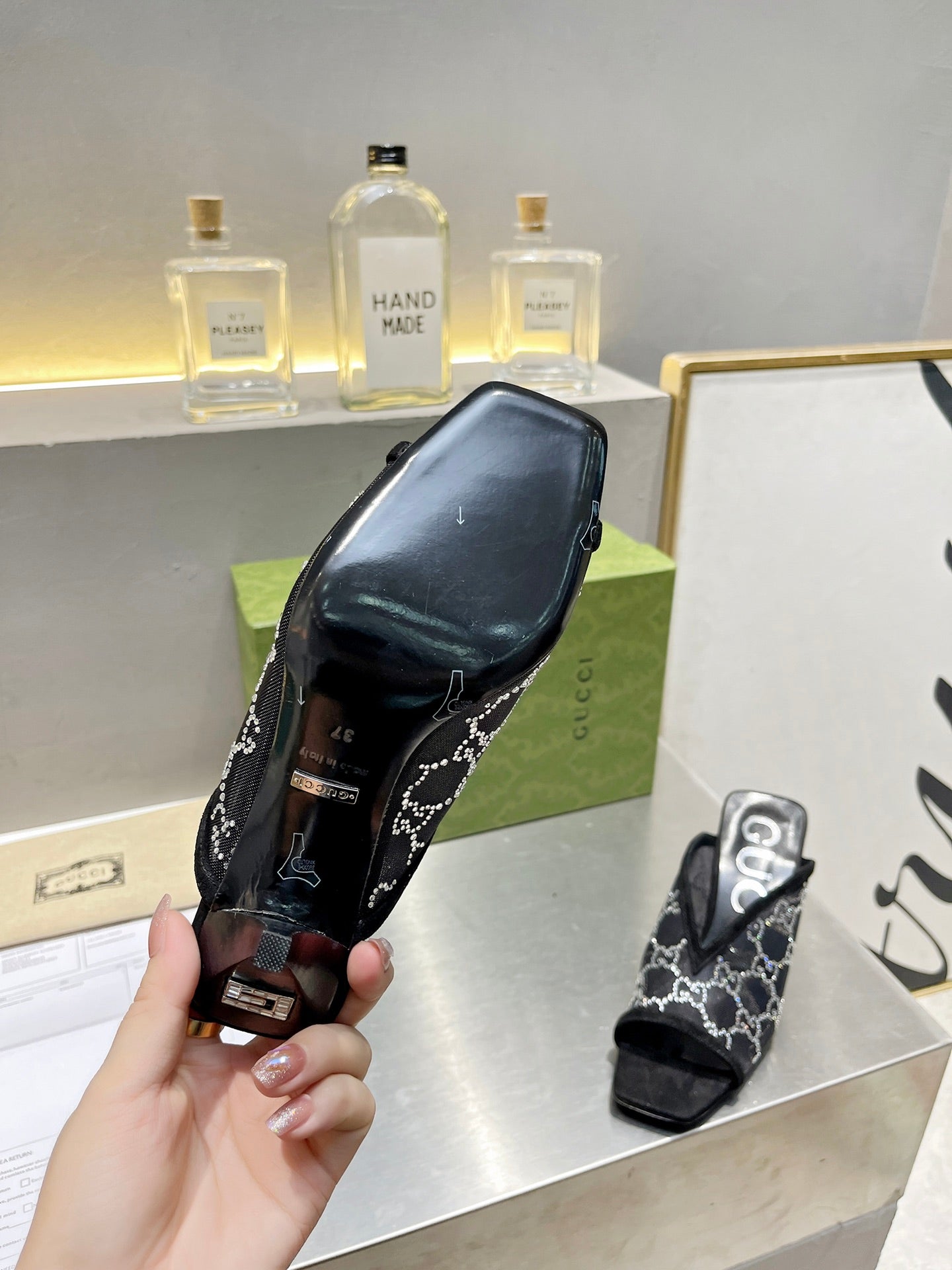 New 1:1 rep Gucci HIGH HEELS 043