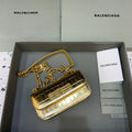 Gossip Small On Chain Shoulder Bag Gold, For Women,  Bags 7.4in/19cm