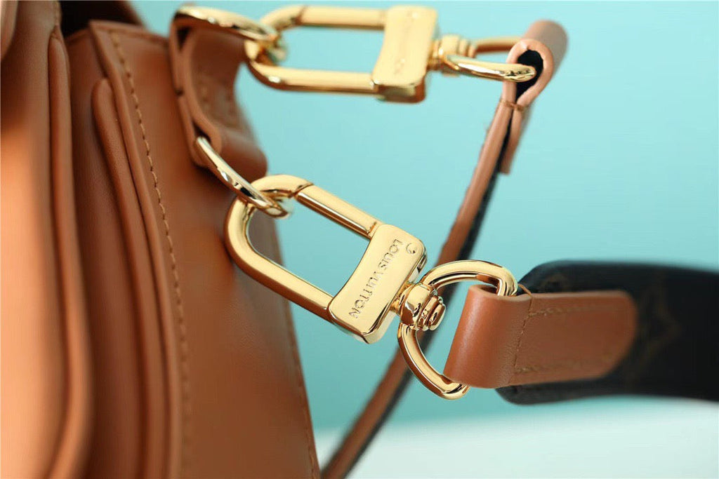 Louis Vuitton Swing Monogram Hazelnut Brown For Women,  Shoulder And Crossbody Bags 24cm/9.4in Louis Vuitton M20396