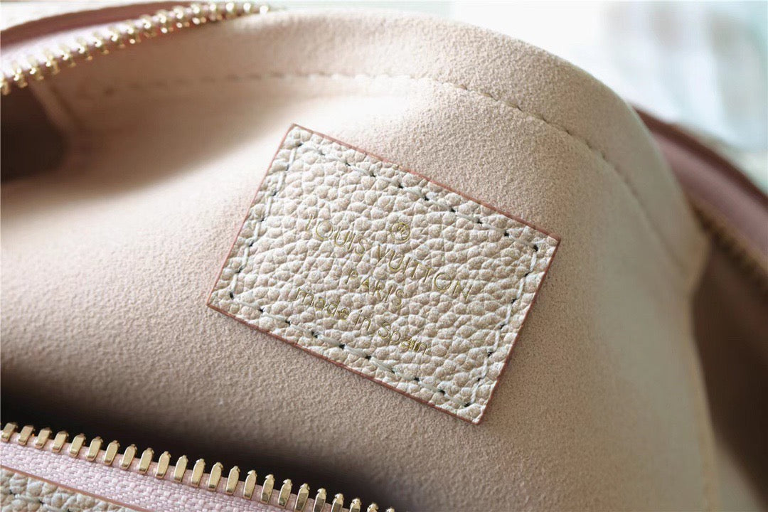 Louis Vuitton Speedy Bandouliere 20 Monogram Empreinte Pale Beige For Women,  Shoulder And Crossbody Bags 20.5cm/8.1in Louis Vuitton M46163