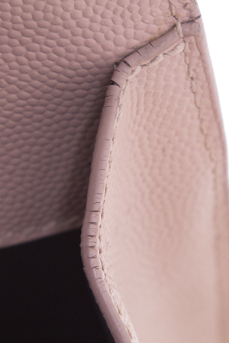 YSL Beige Cassandra Shoulder Bag