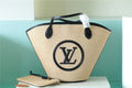 Louis Vuitton Saint Jacques Raffia Black For Women,  Shoulder And Crossbody Bags 22.4in/57cm Louis Vuitton M59808