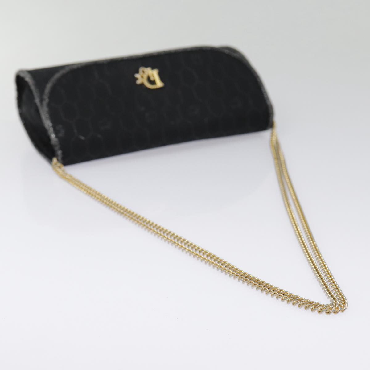 Dior Honeycomb  Canvas Shoulder Bag