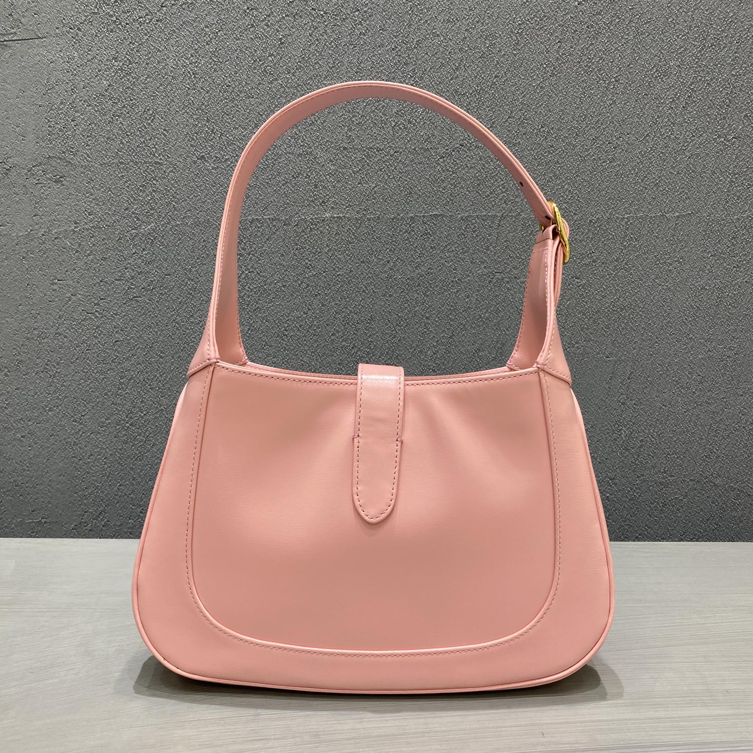 Gucci Jackie 1961 Small Shoulder Bag Light Pink For Women 10.8in/27.4cm Gucci ‎636709 10O0G 5815