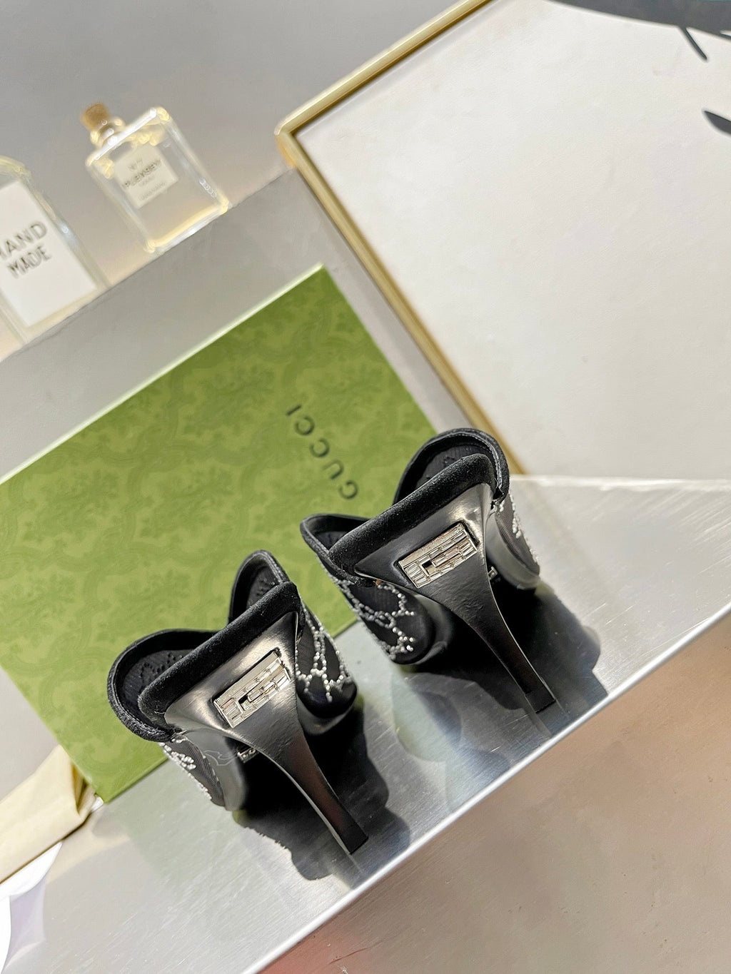 New 1:1 rep Gucci HIGH HEELS 043
