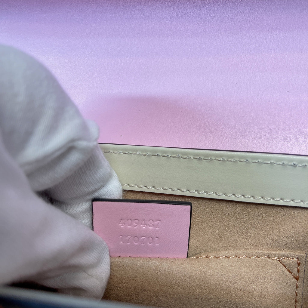 Gucci Padlock Small Gucci Strawberry Shoulder Bag Beige For Women, Women’s Bags 7.9in/20cm Gucci