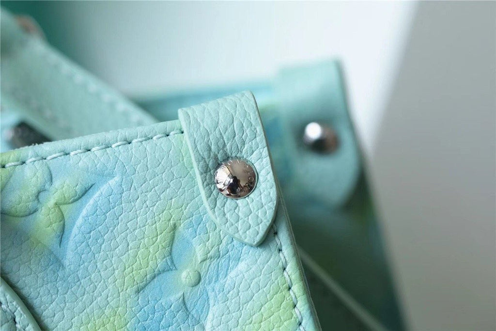 Louis Vuitton OnTheGo PM Monogram Empreinte Light Green For Women, Women’s Bags, Shoulder And Crossbody Bags 9.8in/25cm Louis Vuitton]