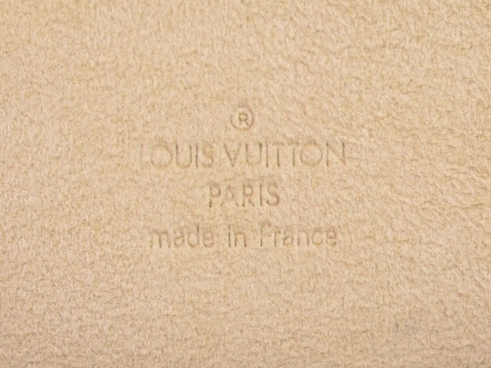 Louis Vuitton Pochette Florentine  Canvas Clutch Bag