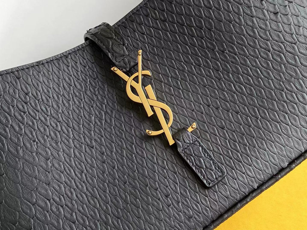 Top Quality LE 5 Ã 7 Hobo Bag Black Material For Women 9in/23cm YSL 657228EAAAU1000